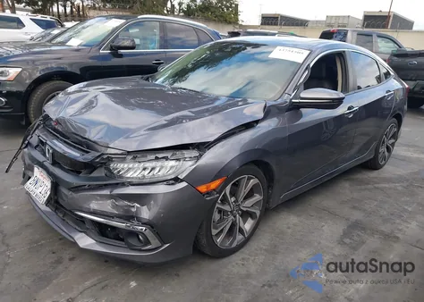 2020 Honda Civic Touring из США, поврежденный, VIN 19XFC1F95LE200882